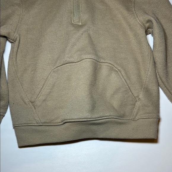 Old Navy Toddler Boy French Rib Quarter-Zip Sweater Beige Size 3T - Picture 3 of 7